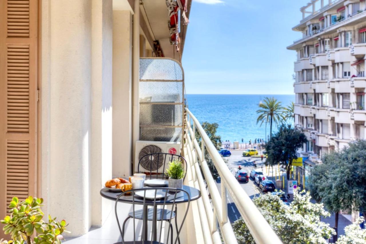 #29 Suite Gambetta Ac Sea View 2 Bedrooms 1Min Walk To Promenade & Sea นีซ ภายนอก รูปภาพ