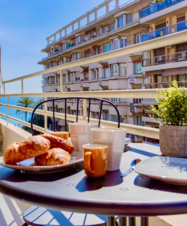 #29 Suite Gambetta Ac Sea View 2 Bedrooms 1Min Walk To Promenade & Sea นีซ ภายนอก รูปภาพ