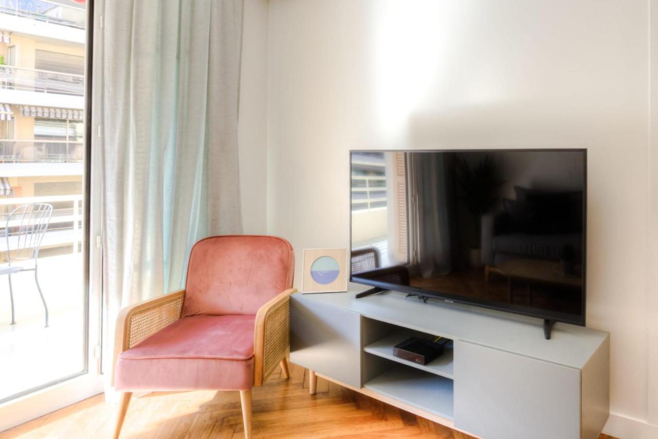 #29 Suite Gambetta Ac Sea View 2 Bedrooms 1Min Walk To Promenade & Sea นีซ ภายนอก รูปภาพ