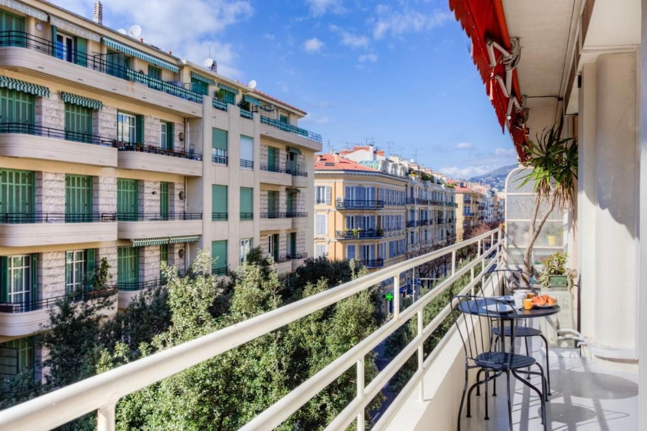 #29 Suite Gambetta Ac Sea View 2 Bedrooms 1Min Walk To Promenade & Sea นีซ ภายนอก รูปภาพ